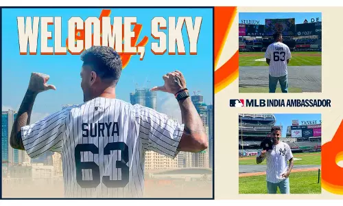 मेजर लीग बेसबॉल ने क्रिकेट स्टार Suryakumar Yadav के साथ पार्टनरशिप करके भारत में अपनी मौजूदगी बढ़ाई